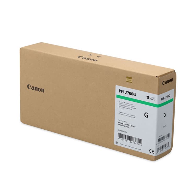 CANON USA, . 5295C001AA (PFI-2700) Ink, Green (CNM5295C001AA)