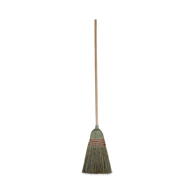 BOARDWALK Mixed Fiber Maid Broom, Mixed Fiber Bristles, 55" Overall Length, Natural, 12/Carton (BWK920YCT)