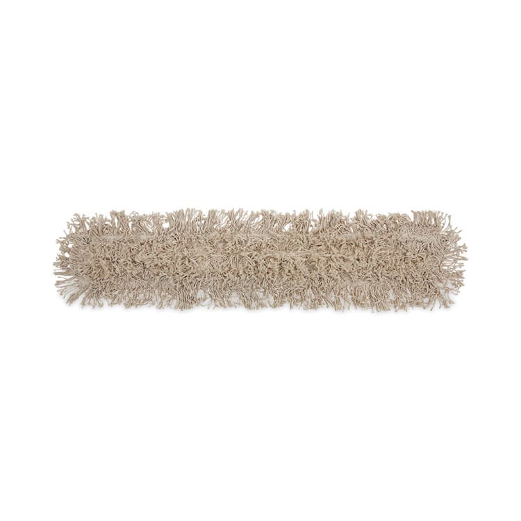 BOARDWALK Industrial Dust Mop Head, Cotton, 36 x 3, White (BWK1036)