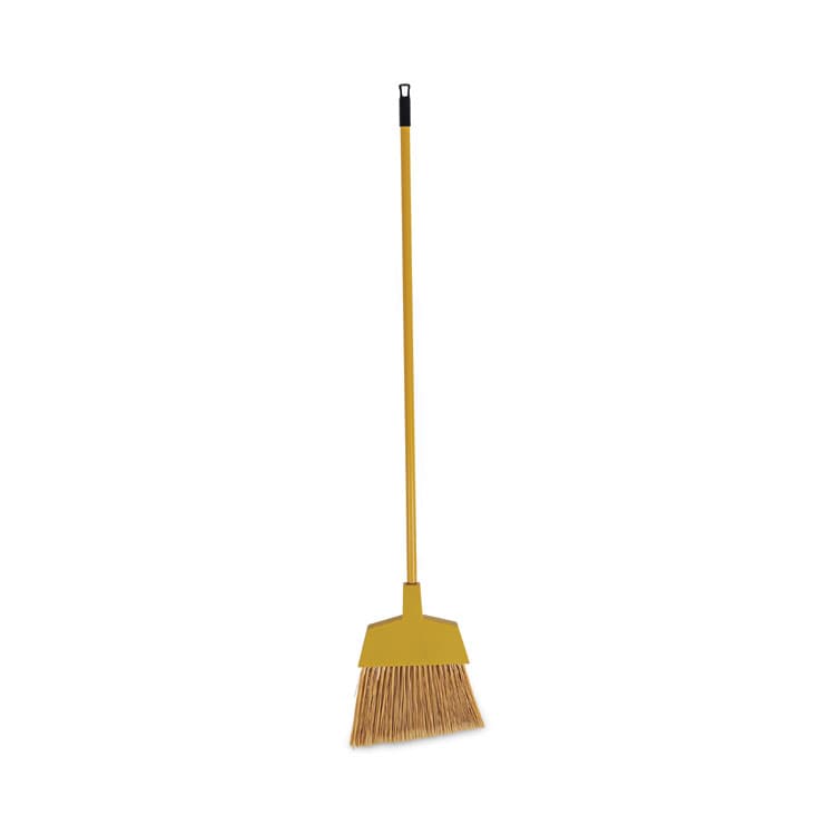 BOARDWALK Corn Fiber Angled-Head Lobby Brooms, 55" Handle, Yellow, 12/Carton (BWKBRMAXIL)