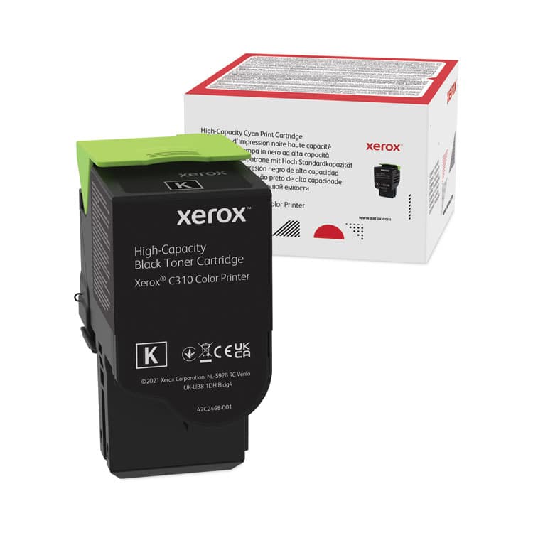XEROX CORP. 006R04364 High-Yield Toner, 8,000 Page-Yield, Black (XER006R04364)