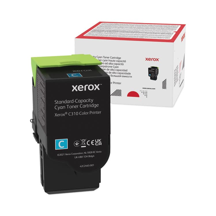 XEROX CORP. 006R04357 Toner, 2,000 Page-Yield, Cyan (XER006R04357)