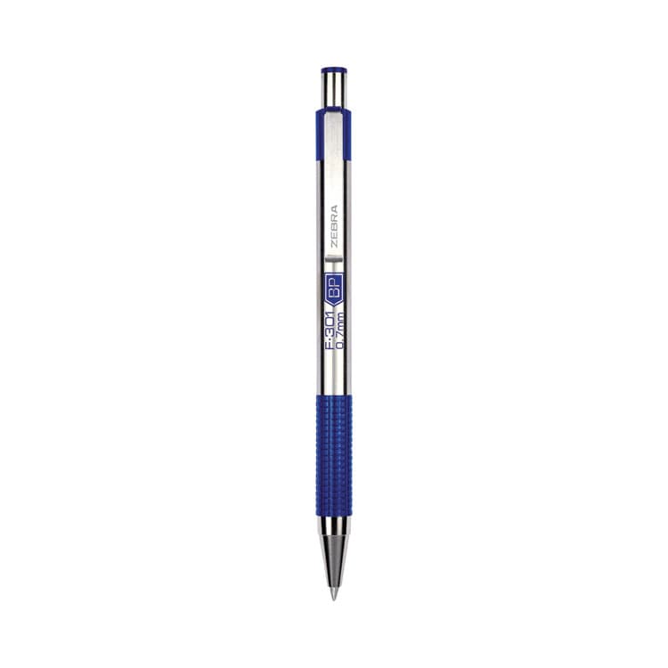 ZEBRA PEN CORP. F-301 Ballpoint Pen, Retractable, Fine 0.7 mm, Assorted Ink and Barrel Colors, 4/Pack (ZEB27174) thumbnail 4