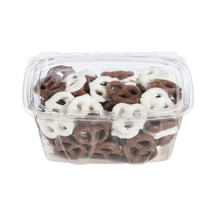 DART ClearPac SafeSeal rPET Tamper-Resistant Container, ProPlanet Seal, Flat Lid, 32 oz, Clear, 100/Bag, 2 Bags/Carton (DCCCH32DEF) thumbnail 2