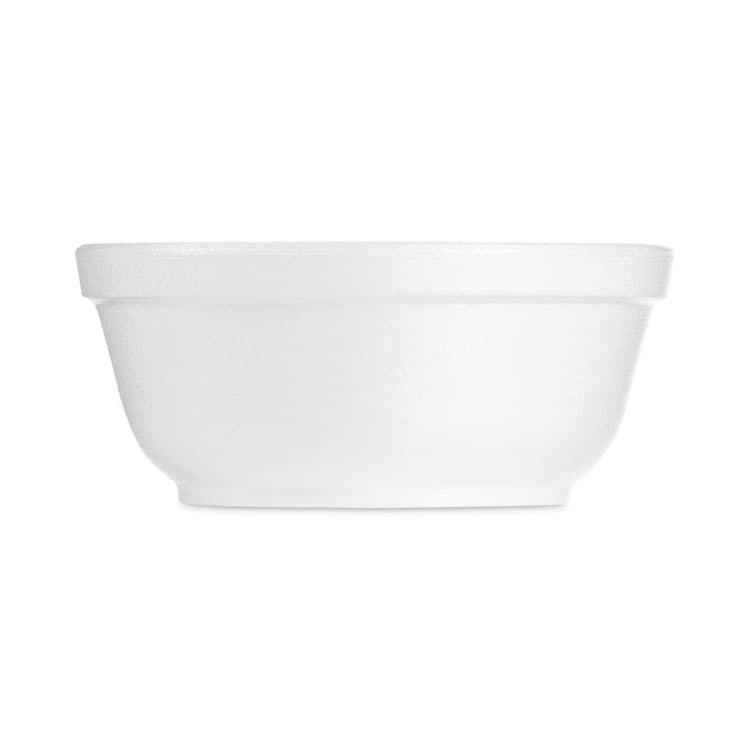 DART Insulated Foam Bowls, 8 oz, White, 50/Pack, 20 Packs/Carton (DCC8B20) thumbnail 3
