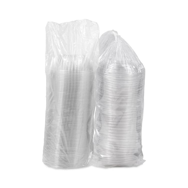 DART PresentaBowls Bowl/Lid Combo-Paks, 32 oz, Clear, Plastic, 63/Pack, 4 Pack/Carton (DCCC32BCD) thumbnail 3