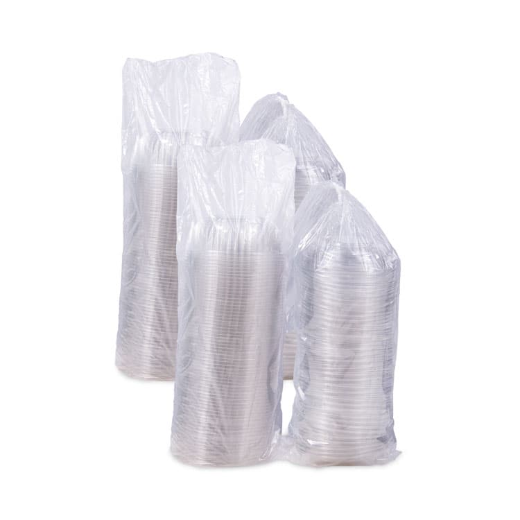 DART PresentaBowls Bowl/Lid Combo-Paks, 32 oz, Clear, Plastic, 63/Pack, 4 Pack/Carton (DCCC32BCD) thumbnail 4