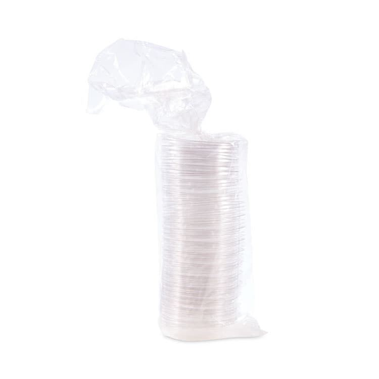 DART PresentaBowls Clear Dome Lids, 5.4" Diameter x 1.1" h, Plastic, 504/Carton (DCCC16BDL) thumbnail 4