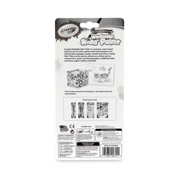 BINNEY & SMITH / CRAYOLA Washable Paint, 18 Assorted Colors, Interconnected 3 oz Cups (CYO540125) thumbnail 4