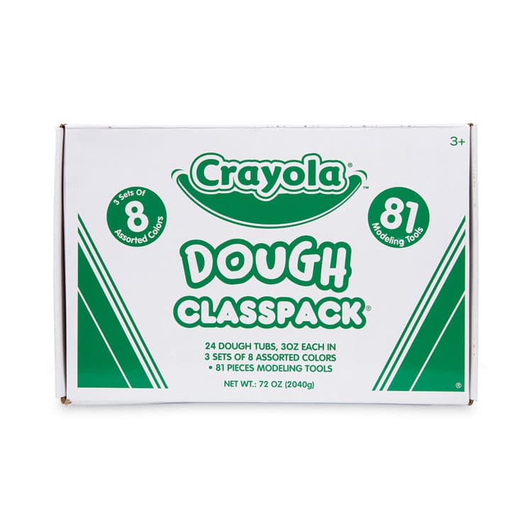 BINNEY & SMITH / CRAYOLA Dough Classpack, 3 oz, 8 Assorted Colors (CYO570174)
