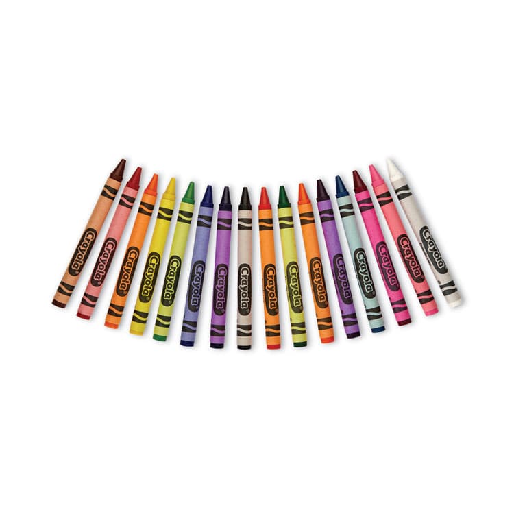 BINNEY & SMITH / CRAYOLA Classic Color Crayons, Peggable Retail Packaging, Regular Size, 0.31" x 3.63", 16 Assorted Colors, 16/Pack (CYO523016) thumbnail 3
