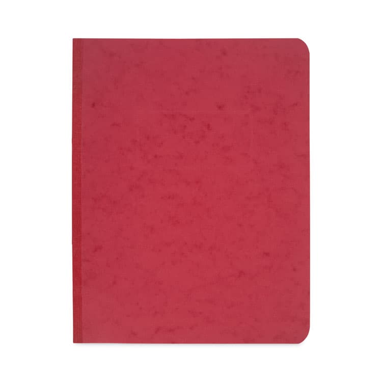 ACCO BRANDS, . Pressboard Report Cover with Tyvek Reinforced Hinge, Two-Piece Prong Fastener, 3" Capacity, 8.5 x 11, Red/Red (ACC25978)
