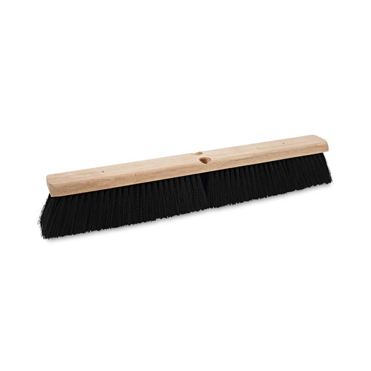 BOARDWALK Floor Brush Head, 3" Black Polypropylene Bristles, 24" Brush (BWK20624)