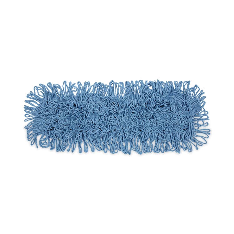 BOARDWALK Dust Mop Head, Looped-End, Cotton/Synthetic Fibers, 24 x 5, Blue (BWK1124)