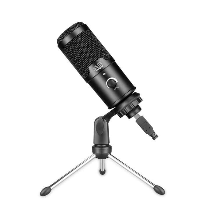 ADESSO Xtream M4 Cardioid Condenser Recording Microphone, Black (ADEXTREAMM4) thumbnail 2