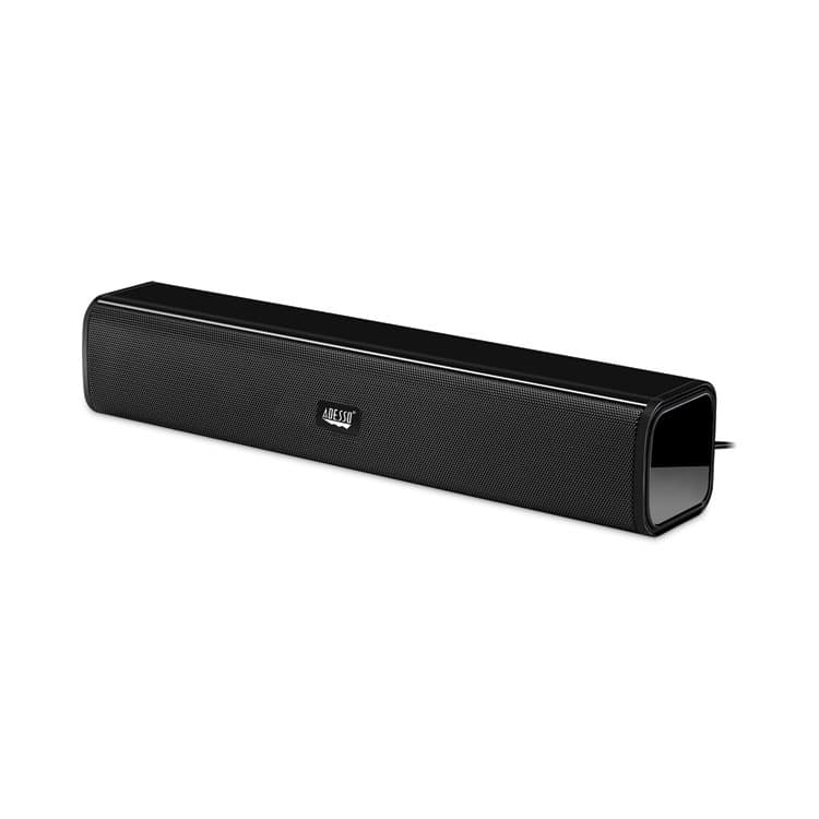 ADESSO Xtream S5 Stereo Multimedia Soundbar Speaker, USB In, Black (ADEXTREAMS5) thumbnail 3