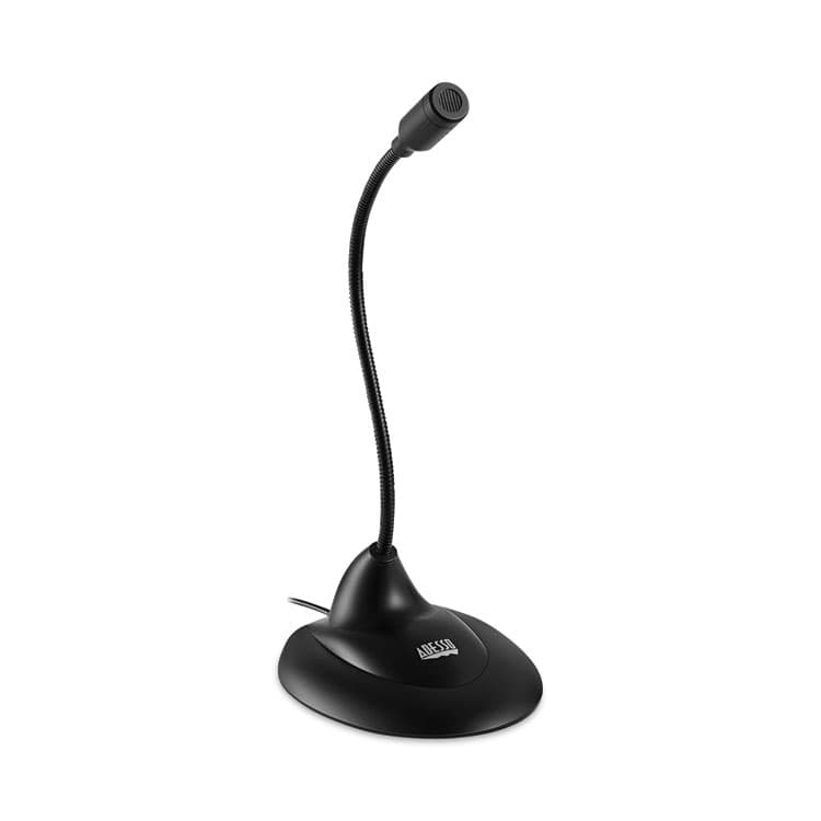 ADESSO Xtream M1 Desktop Omnidirectional Gooseneck Microphone, Black (ADEXTREAMM1)