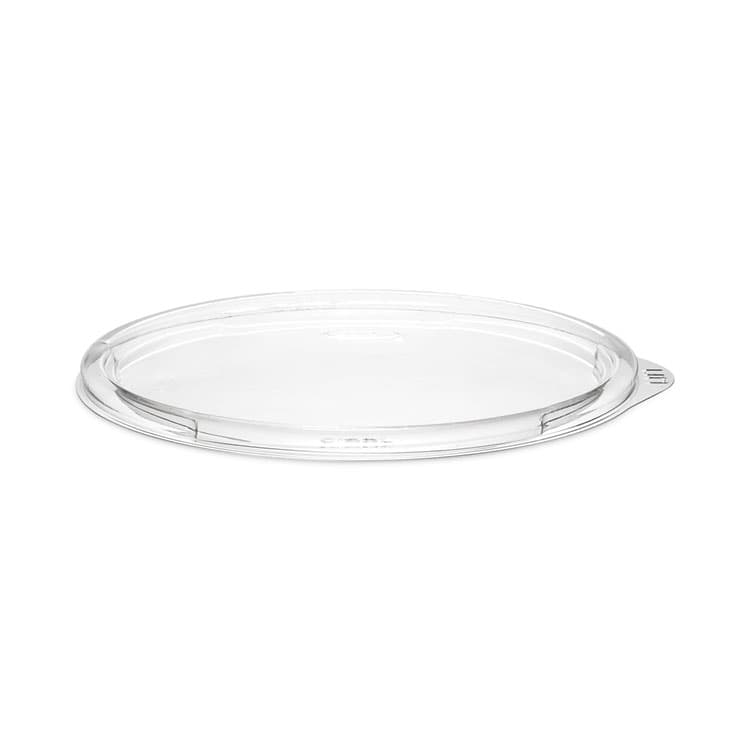 DART PresentaBowls Clear Flat Lids, 5.4" Diameter x 0.3" h, Plastic, 504/Carton (DCCC16BL) thumbnail 2