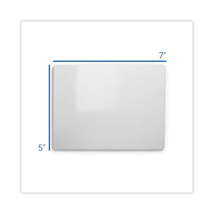 FLIPSIDE PRODUCTS Dry Erase Board, 7" x 5", White Surface, 12/Pack (FLP10156) thumbnail 3