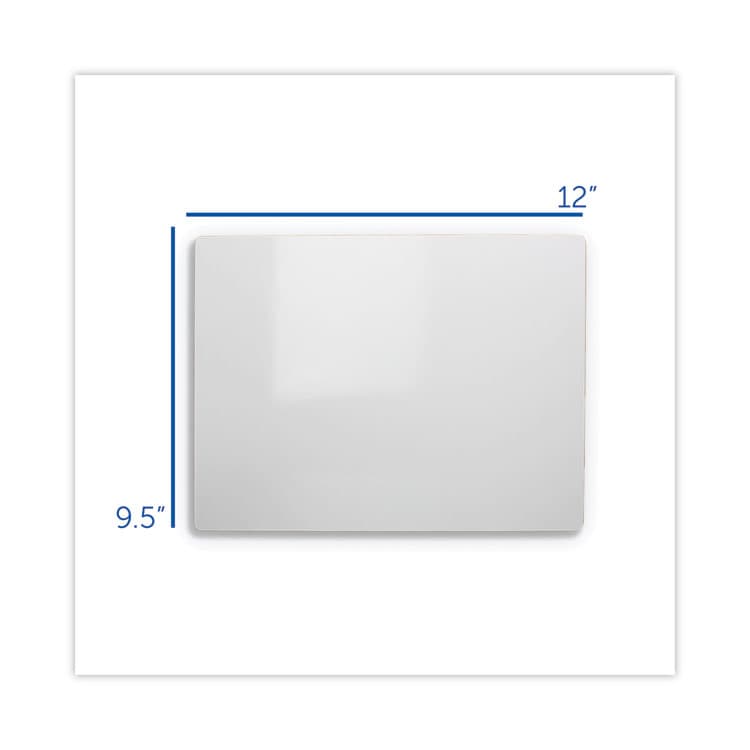 FLIPSIDE PRODUCTS Dry Erase Board, 12" x 9.5", White Surface, 12/Pack (FLP10164) thumbnail 3
