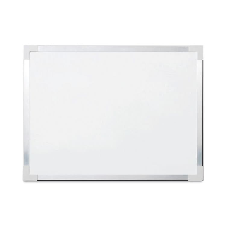 FLIPSIDE PRODUCTS Framed Dry Erase Board, 48" x 36", White Surface, Satin Aluminum Frame (FLP17641)