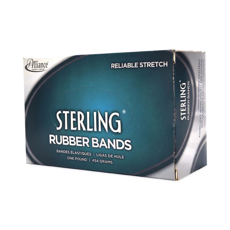 ALLIANCE RUBBER Sterling Rubber Bands, Size 31, 0.03" Gauge, Crepe, 1 lb Box, 1,200/Box (ALL24315) thumbnail 3