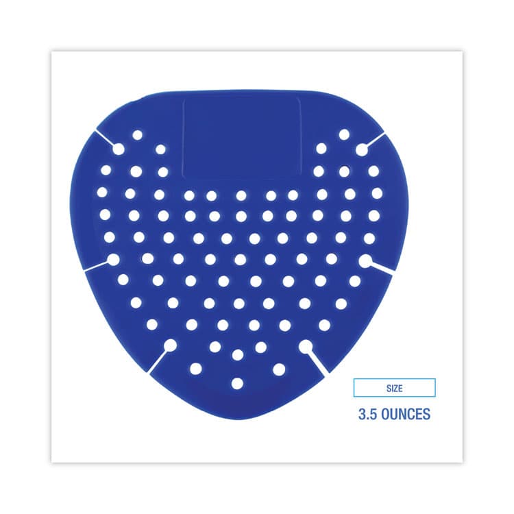 BOARDWALK Deodorizing Urinal Screen, Bubblegum Scent, Blue, 3.5 oz, Dozen (BWK1002) thumbnail 2