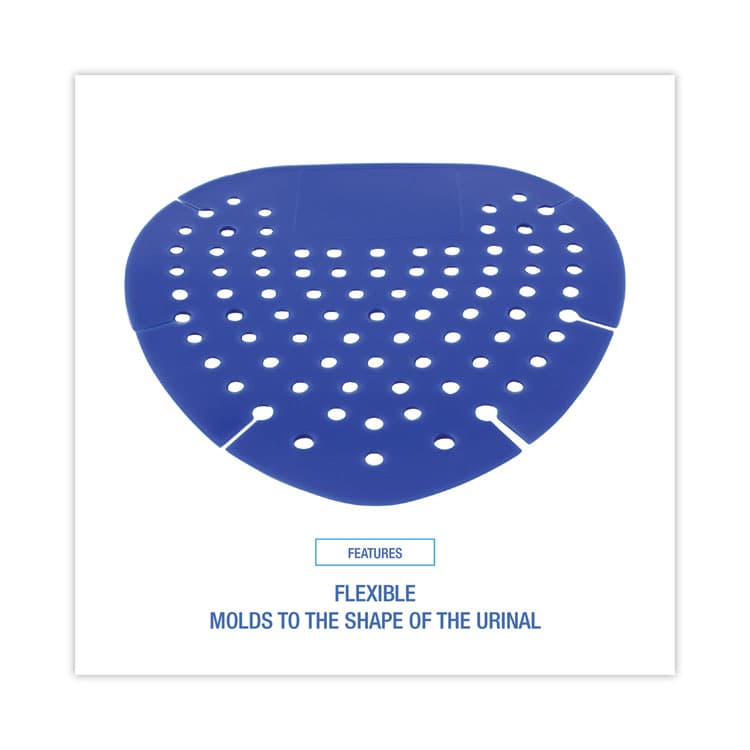 BOARDWALK Deodorizing Urinal Screen, Bubblegum Scent, Blue, 3.5 oz, Dozen (BWK1002) thumbnail 3