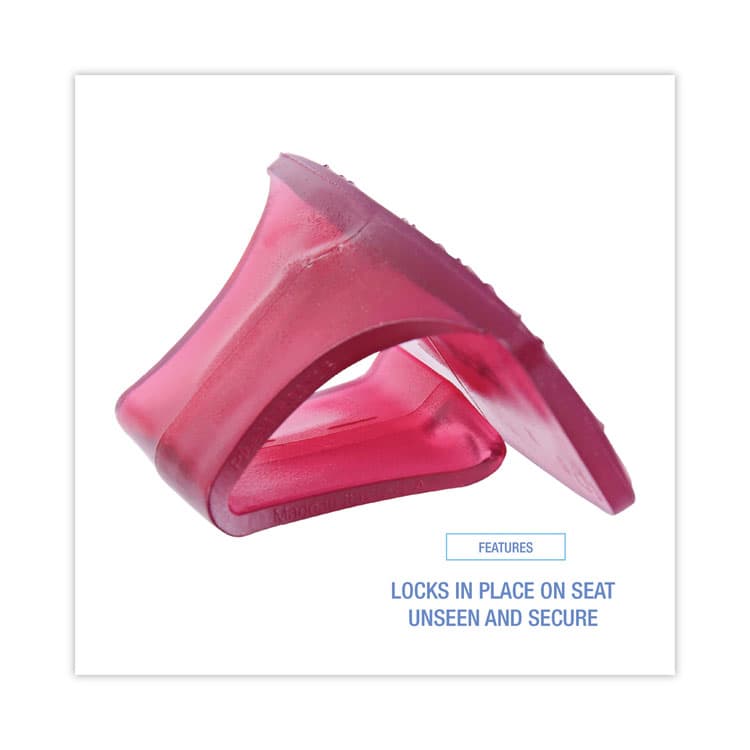 BOARDWALK Toilet Bowl Clip, Spiced Apple Scent, Red, 12/Box (BWKCLIPSAP) thumbnail 2