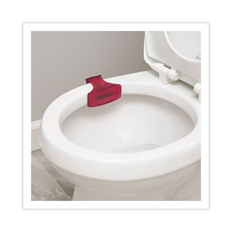 BOARDWALK Toilet Bowl Clip, Spiced Apple Scent, Red, 12/Box (BWKCLIPSAP) thumbnail 4