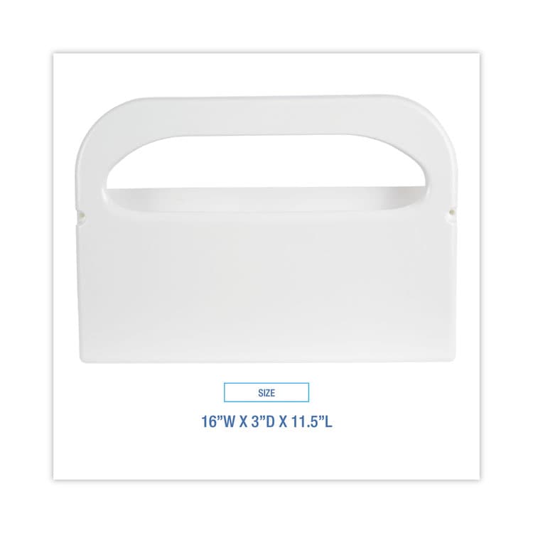 BOARDWALK Toilet Seat Cover Dispenser, 16 x 3 x 11.5, White, 2/Box (BWKKD100) thumbnail 2