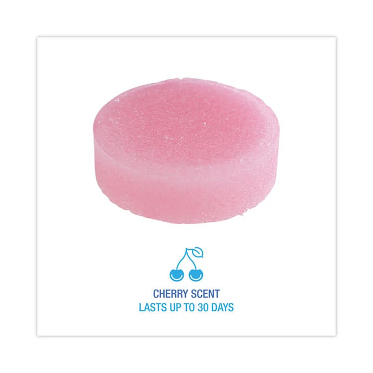 BOARDWALK Para Urinal Deodorizer Block, Cherry Scent, Red, 4 oz, 12/Box (BWKU04BX) thumbnail 4
