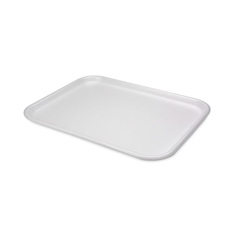 PACTIV EVERGREEN CORPORATION Supermarket Tray, #1216, 16.25 x 12.662 x 0.62, White, Foam, 100/Carton (PCT0TF112160000)