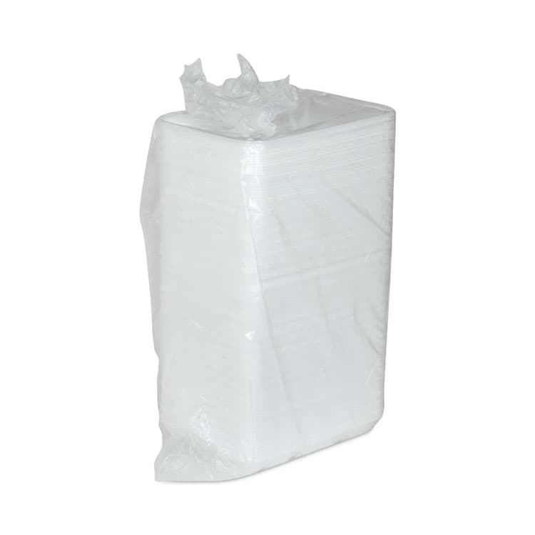 PACTIV EVERGREEN CORPORATION Foam School Trays, 6-Compartment Tray, 8.5 x 11.5 x 1.25, White, 500/Carton (PCT0TH10601SGBX) thumbnail 3