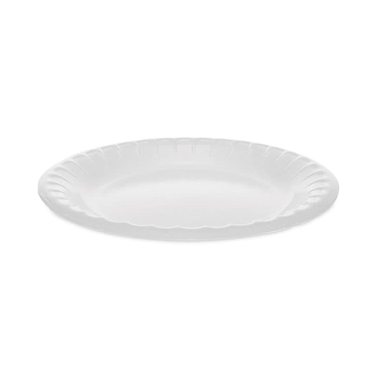 PACTIV EVERGREEN CORPORATION Placesetter Deluxe Laminated Foam Dinnerware, Plate, 6" dia, White, 1,000/Carton (PCT0TK100060000)