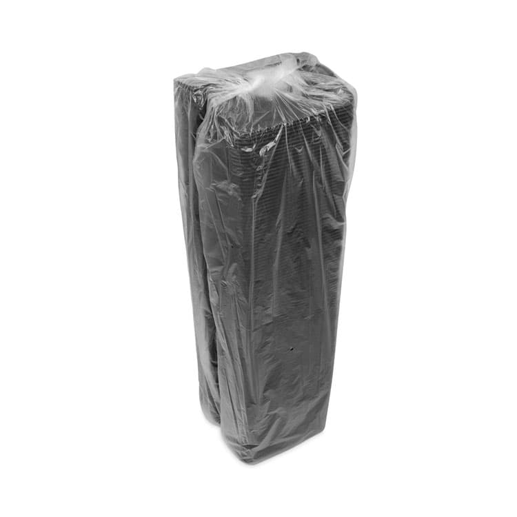 PACTIV EVERGREEN CORPORATION Foam Supermarket Tray, #17S, 8.4 x 4.5 x 0.7, Black, Foam, 1,000/Carton (PCT51P917S) thumbnail 3