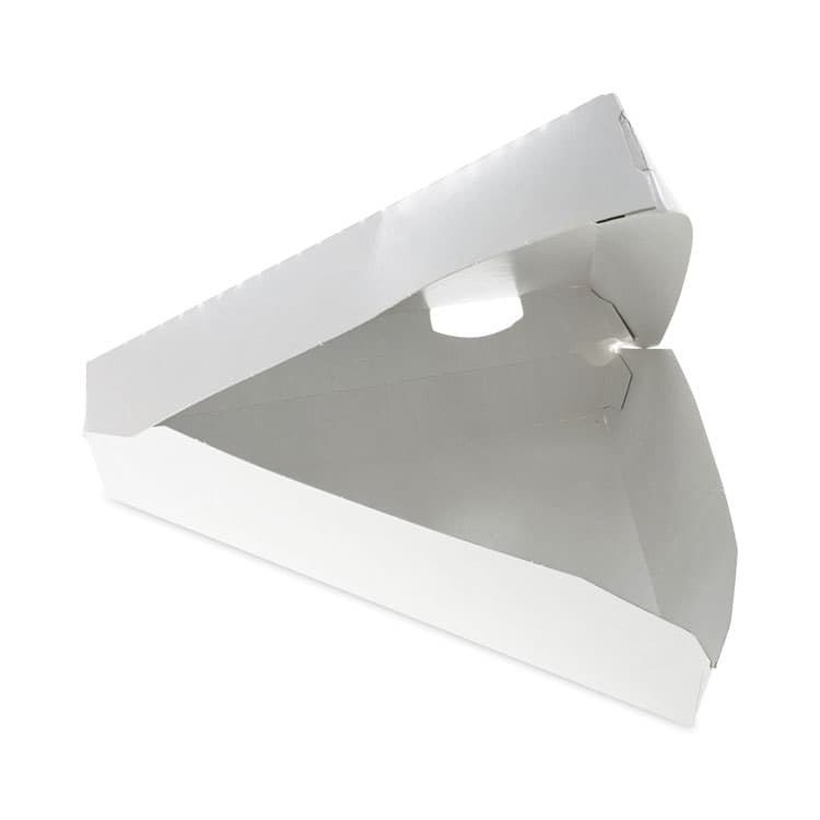 PACTIV EVERGREEN CORPORATION Paperboard Hinged Container, Pizza Box, 8.26 x 6.56 x 1.5, White, Paper, 500/Carton (PCTD148CLMW)