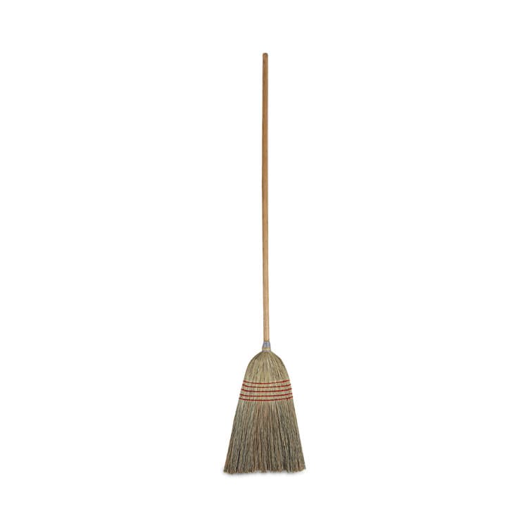 BOARDWALK Parlor Broom, Corn Fiber Bristles, 55" Overall Length, Natural, 12/Carton (BWK926CCT)
