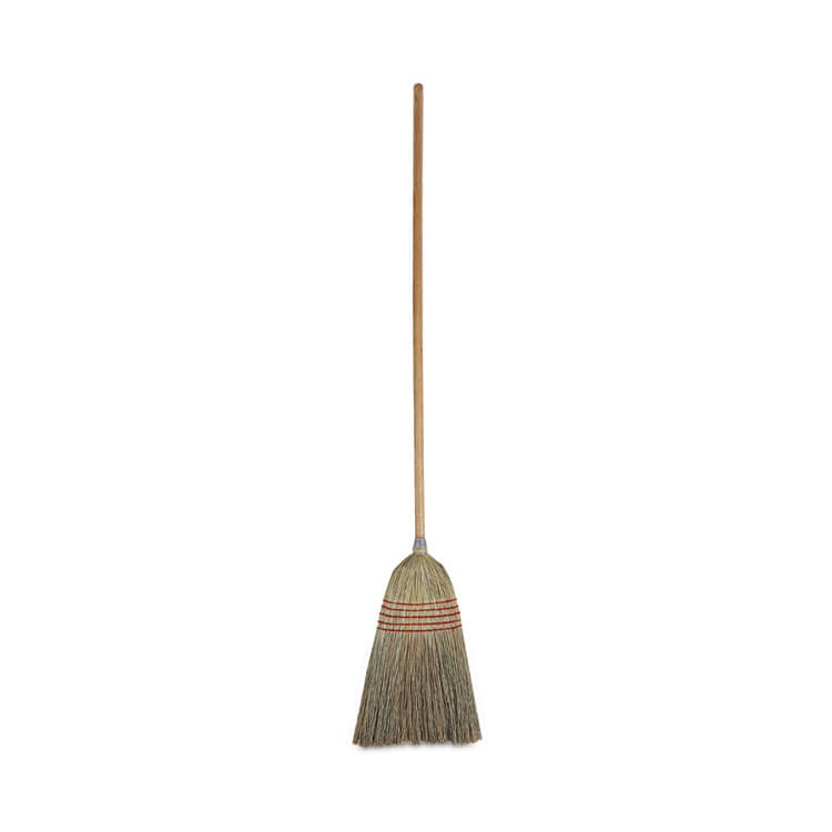 BOARDWALK Parlor Broom, Corn Fiber Bristles, 55" Overall Length, Natural (BWK926CEA)