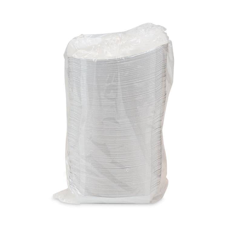 PACTIV EVERGREEN CORPORATION Paperboard Boat Basket, Hot Dog Tray with Perforations, 7 x 1.75 x 1.4, White, Paper, 1,000/Carton (PCTDDOGTPAC) thumbnail 3