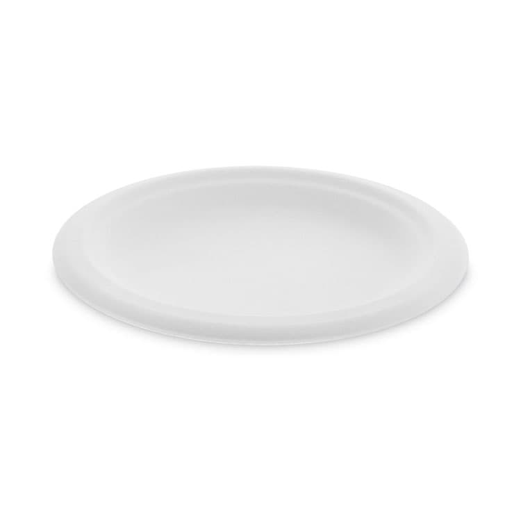 PACTIV EVERGREEN CORPORATION EarthChoice Compostable Fiber-Blend Bagasse Dinnerware, Plate, Sugarcane, 6" dia, Natural, 1,000/Carton (PCTMC500060001)