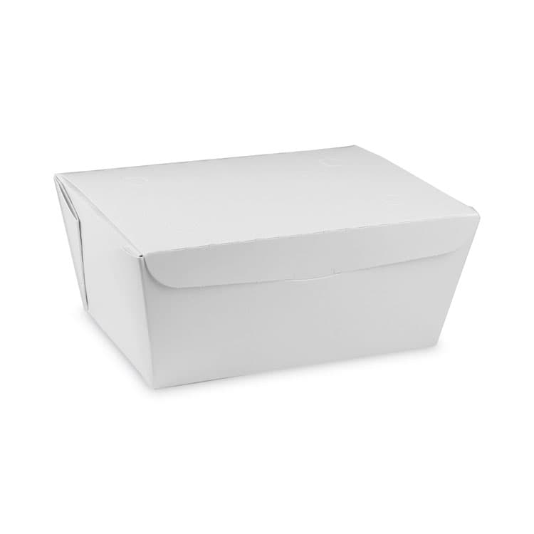 PACTIV EVERGREEN CORPORATION EarthChoice OneBox Paper Box, 66 oz, 6.5 x 4.5 x 3.3, White, 160/Carton (PCTNOB03W)