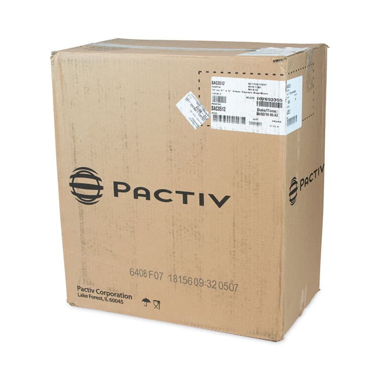 PACTIV EVERGREEN CORPORATION EarthChoice Square Recycled Bowl, 12 oz, 5 x 5 x 1.62, Clear, Plastic, 504/Carton (PCTSAC0512) thumbnail 2