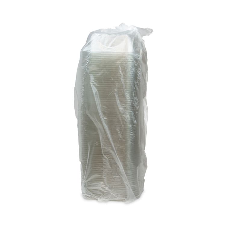 PACTIV EVERGREEN CORPORATION EarthChoice Square Recycled Bowl, 32 oz, 7 x 7 x 2, Clear, Plastic, 300/Carton (PCTSAC0732) thumbnail 3