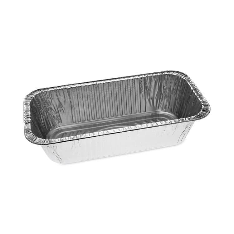 PACTIV EVERGREEN CORPORATION Aluminum Steam Table Pan, One-Third Size Deep Loaf, 3" Deep, 5.9 x 8.04, 200/Carton (PCTY6062XH)