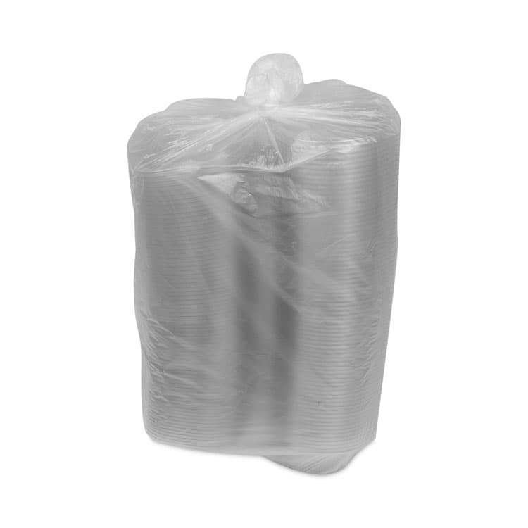 PACTIV EVERGREEN CORPORATION EarthChoice Recycled PET Hinged Container, 24 oz, 7.37 x 5.87 x 2.37, Clear, Plastic, 280/Carton (PCTYCA910240000) thumbnail 4