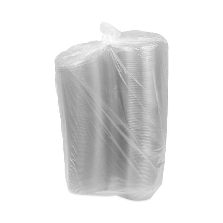 PACTIV EVERGREEN CORPORATION EarthChoice Recycled PET Hinged Container, 48 oz, 8.87 x 7.25 x 2.93, Clear, Plastic, 190/Carton (PCTYCA910480000) thumbnail 3