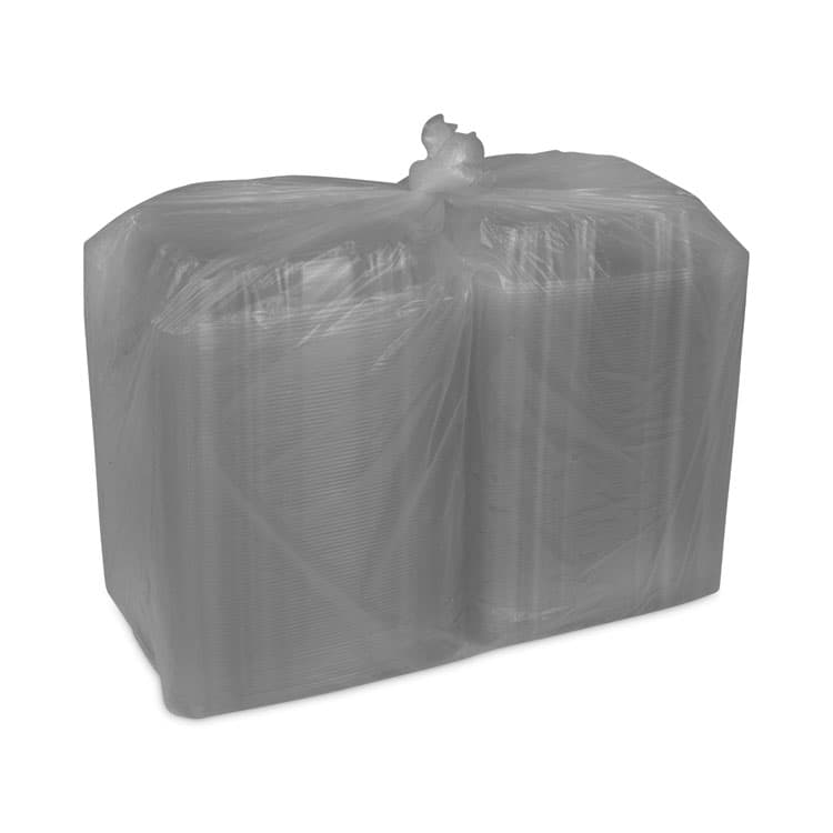 PACTIV EVERGREEN CORPORATION SENSATION SmartLock Hinged Lid Container, 9.2 x 8.9 x 3.1, Clear, Plastic, 200/Carton (PCTYCI821100000) thumbnail 4