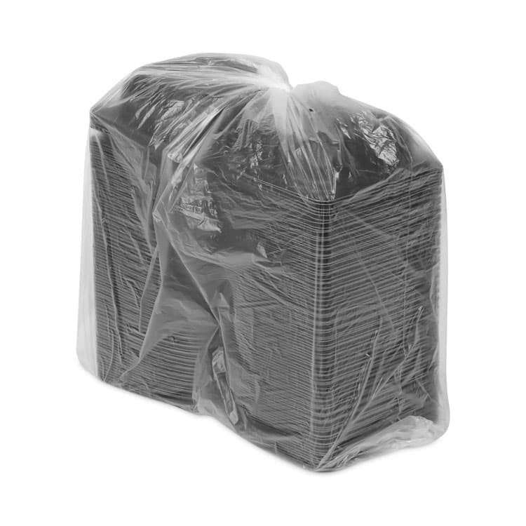 PACTIV EVERGREEN CORPORATION EarthChoice SmartLock Microwavable MFPP Hinged Lid Container, 5.75 x 5.95 x 3.1, Black, Plastic, 400/Carton (PCTYCNB06000000) thumbnail 3