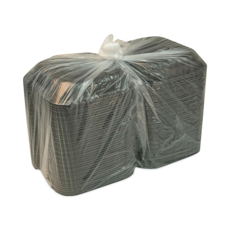 PACTIV EVERGREEN CORPORATION EarthChoice SmartLock Microwavable MFPP Hinged Lid Container, 8.35 x 8.35 x 3.1, Black, Plastic, 200/Carton (PCTYCNB08010000) thumbnail 4